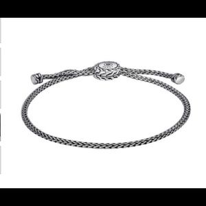 John Hardy Sterling Silver Pull Through Bracelet